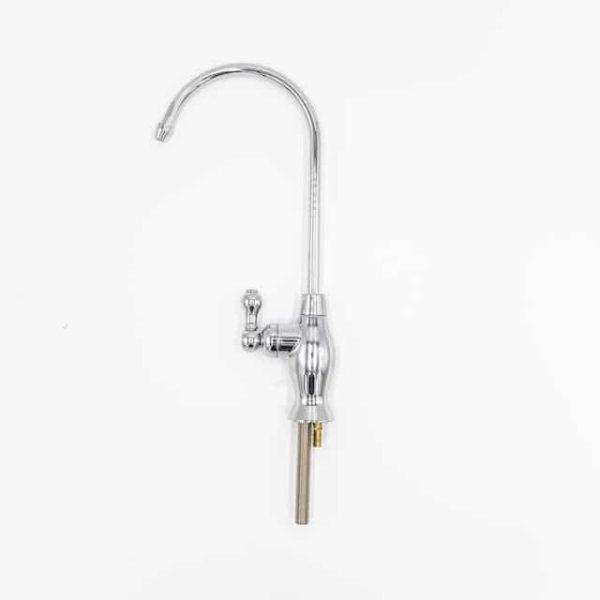 Chrome-plated reverse osmosis faucet